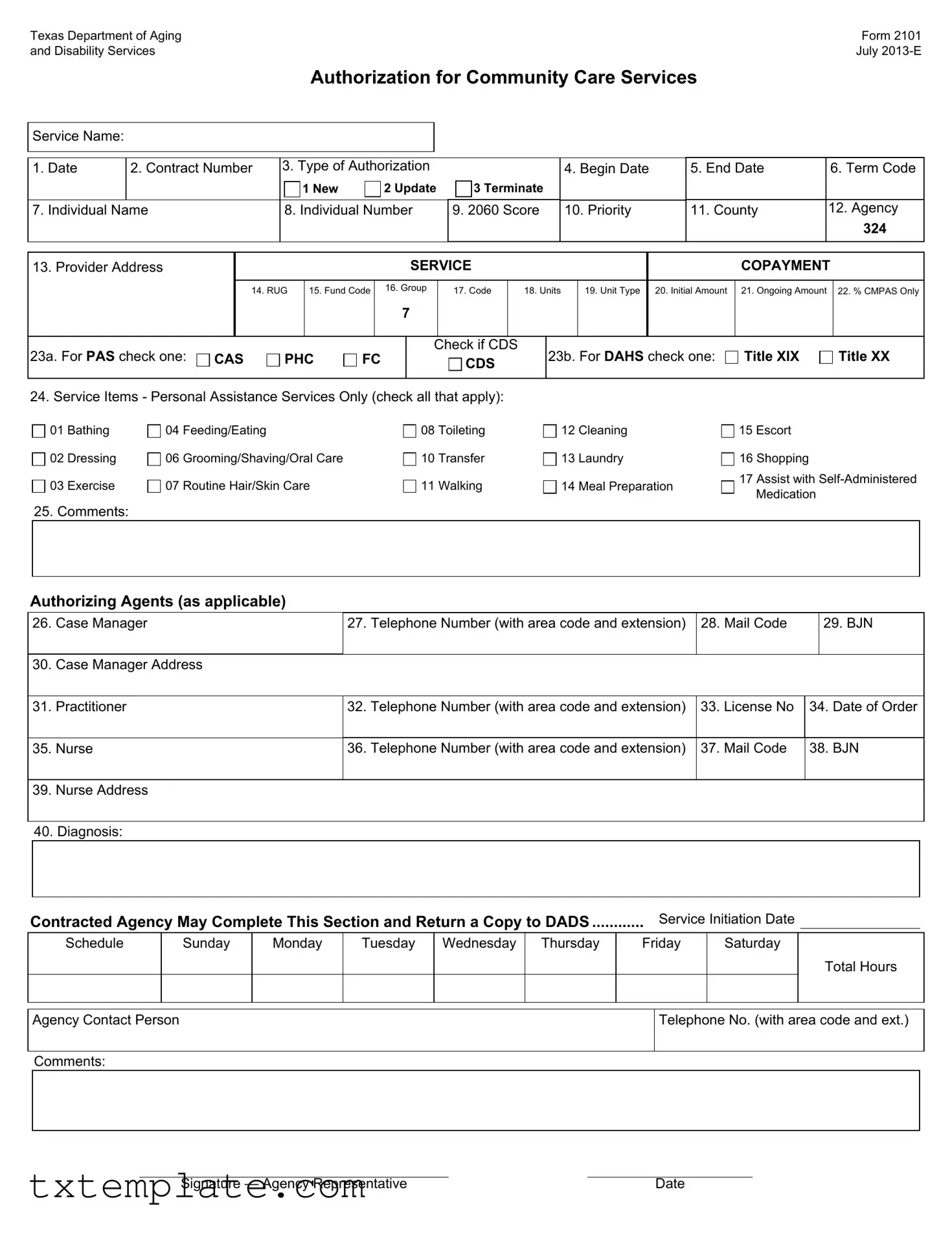 Download 2101 Texas Template