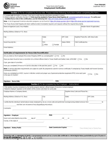 Download Texas 5506 Nar Template