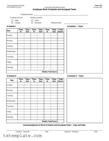Download Texas Department Of Aging And Disability Services Template