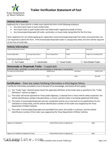 Download Texas Vtr 141 Template